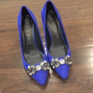 Sole Society pointy toe heels